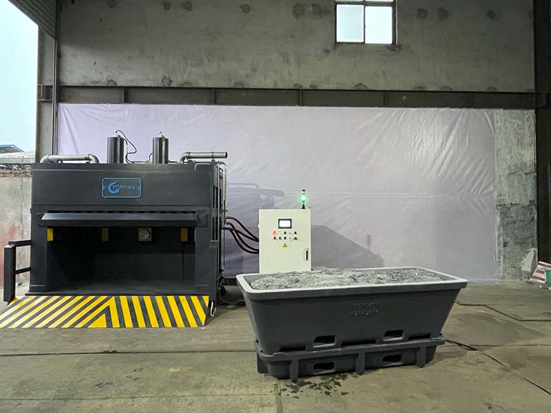 aluminum dross press 2