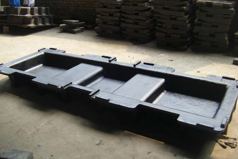 dross pan for aluminum equipment